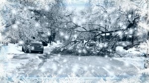 Strassenverkehrsunfall durch Schnee und Glatteis