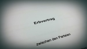 Erbvertrag